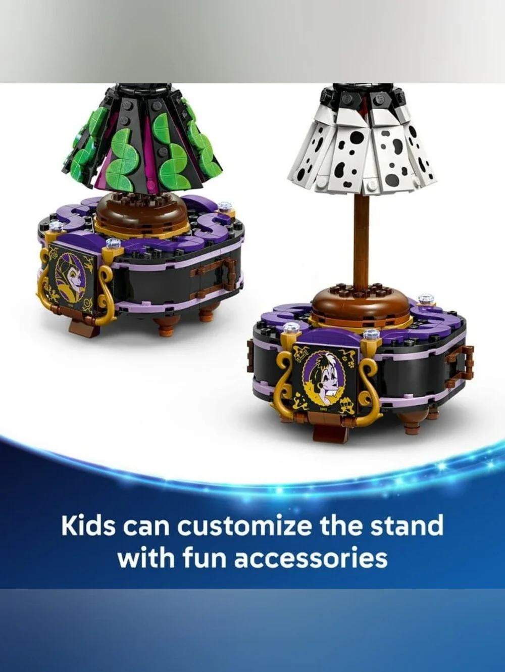 NIB LEGO Disney Villains Maleficent & Cruella De Vil’s Dresses 43262 (524 Pcs)